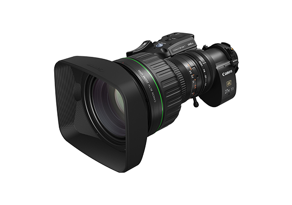 Canon Releases CJ27e x 7.3B Portable 4K Broadcast Zoom Lens with